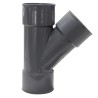 Culotte en PVC femelle-femelle 45° 50mm