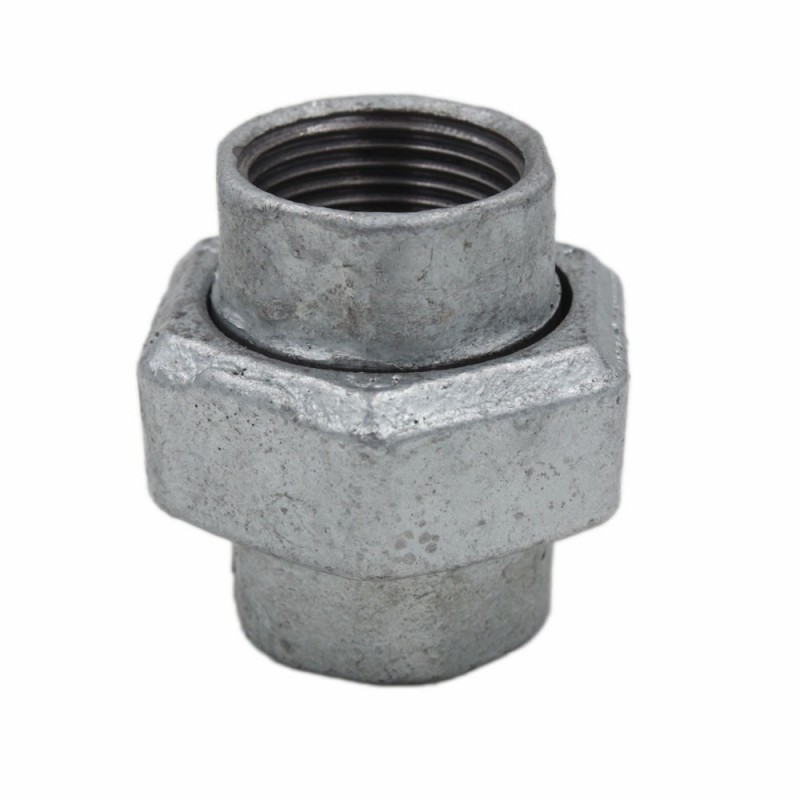 Raccord union galva 2 femelle femelle*