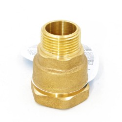 Manchon en laiton Ø25mm mâle 3-4