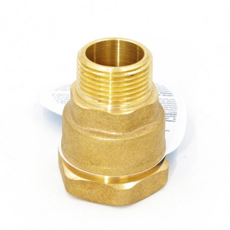 Manchon en laiton Ø25mm mâle 3-4