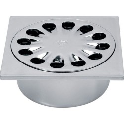 Bonde de sol gris métallisé 15x15 D50