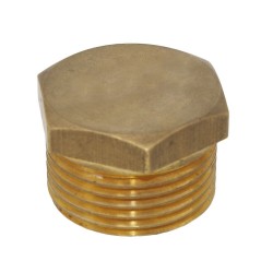 Bouchon laiton mâle 1-4