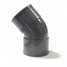 Coude en PVC 45° femelle-femelle Ø100 mm