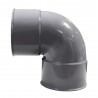 Coude pvc 87° femelle femelle 100