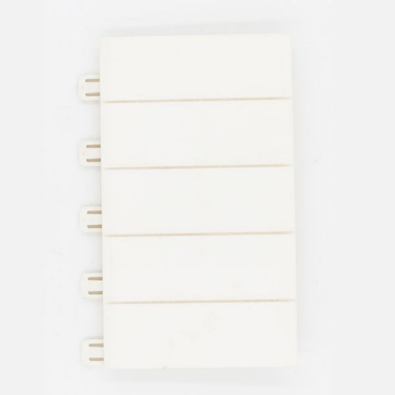 Obturateur blanc 5 modules