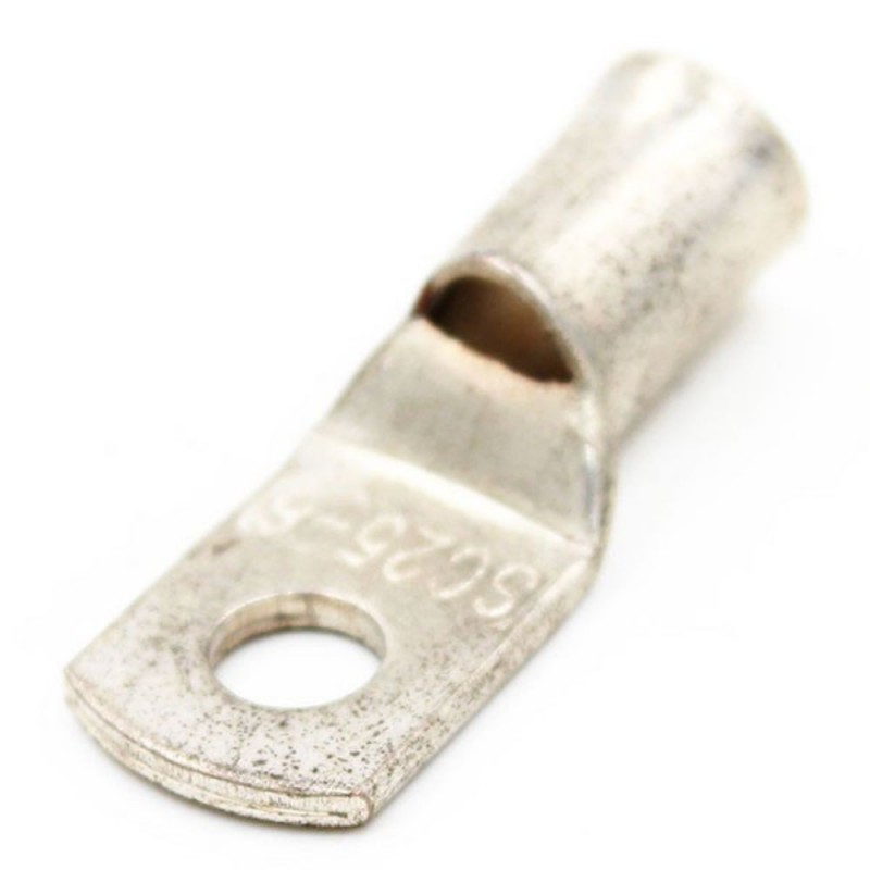 Cosse cuivre 25mm² D8mm