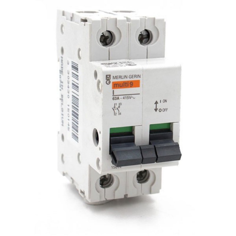 Interrupteurs-sectionneurs I-63A-2P