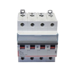 Disjoncteur 4P-10A -
