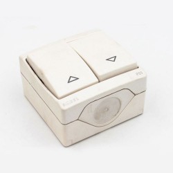 Commande volet roulant dir. blanc *