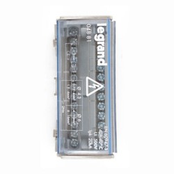 Répartiteur Modulaire Monobloc Bipolaire à Bornes 40A