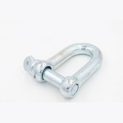 Manille droite standard acier zingé 6mm