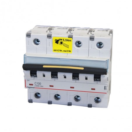 Disjoncteur DX 100A-4P