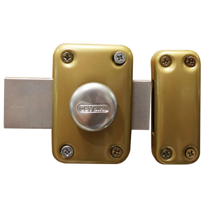 Verrou à bouton pour porte dentrée Capital