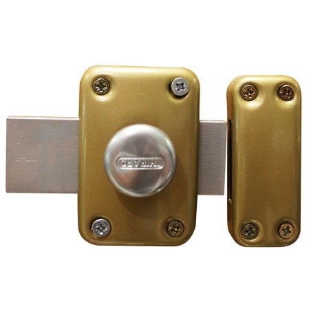 Verrou à bouton pour porte dentrée Capital