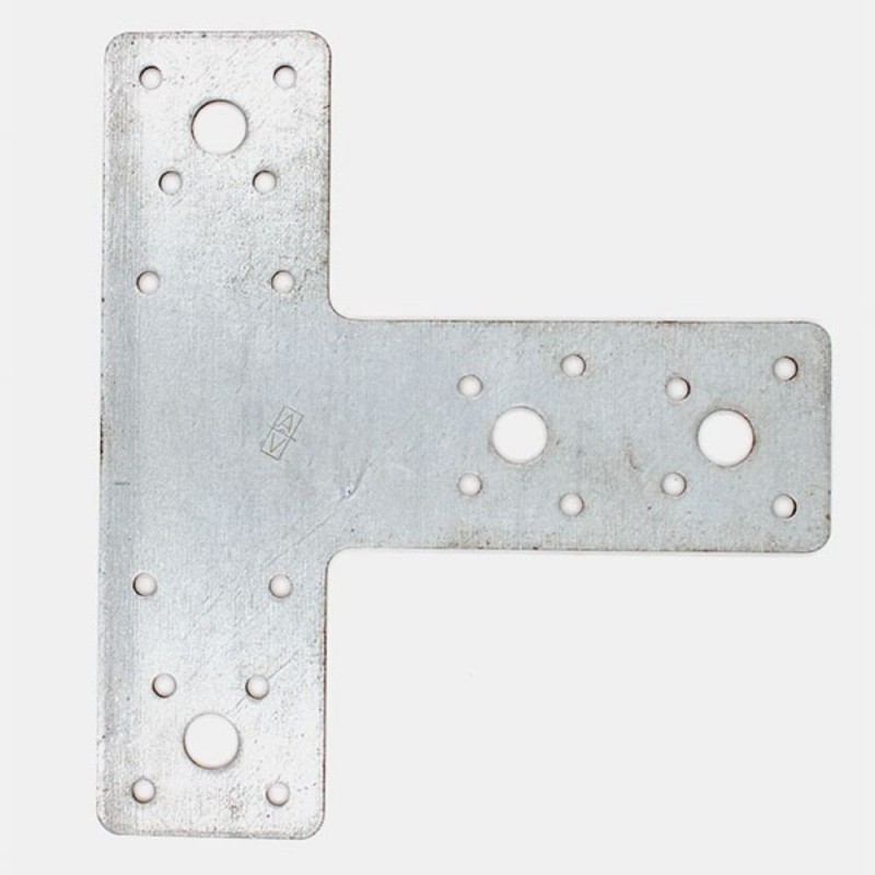 Platine en T 160x98x45x2.5