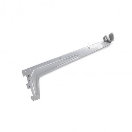 Console de penderie gris alu 330mm*