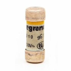 Cartouche fusible cylindrique 10 A Legrand