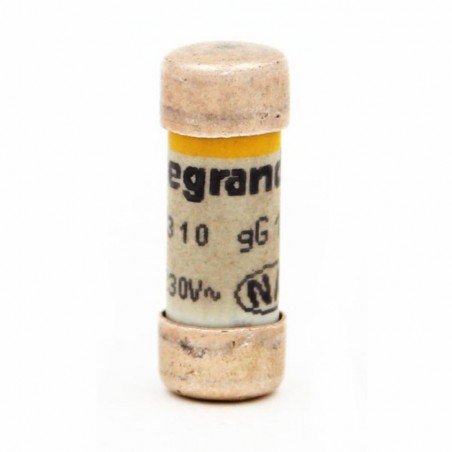 Cartouche fusible cylindrique 10 A Legrand