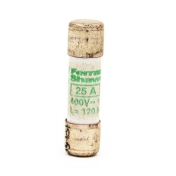 Cartouche fusible NFC cylindrique 10.3 x 38mm aM 25A