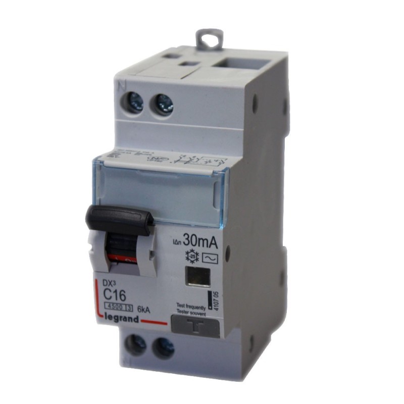 Disjoncteur différentiel 16 A Courbe C
