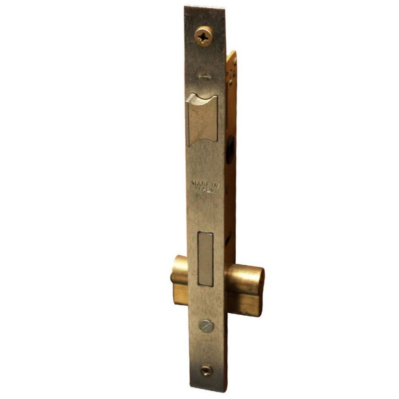 Serrure menuiserie métallique axe 25mm