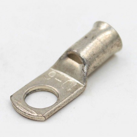 Cosse cuivre 10mm² D6mm