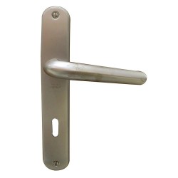 Ensemble poignée studio clé L Argent