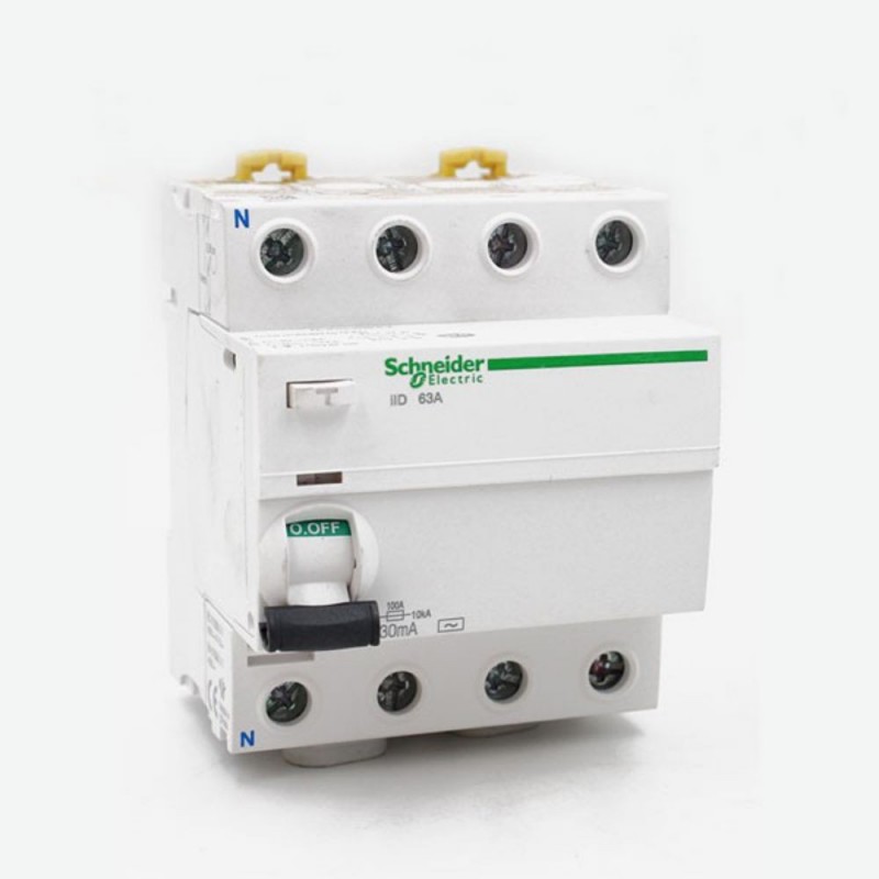 Interrupteur différentiel 4P 63A 30mA type AC