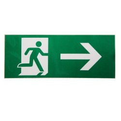 Signalisation RIGHT EXIT