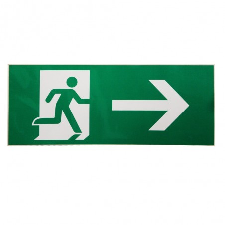 Signalisation RIGHT EXIT