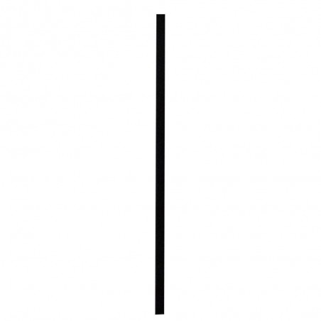 Tringle plate noire 250cm espagnolette*