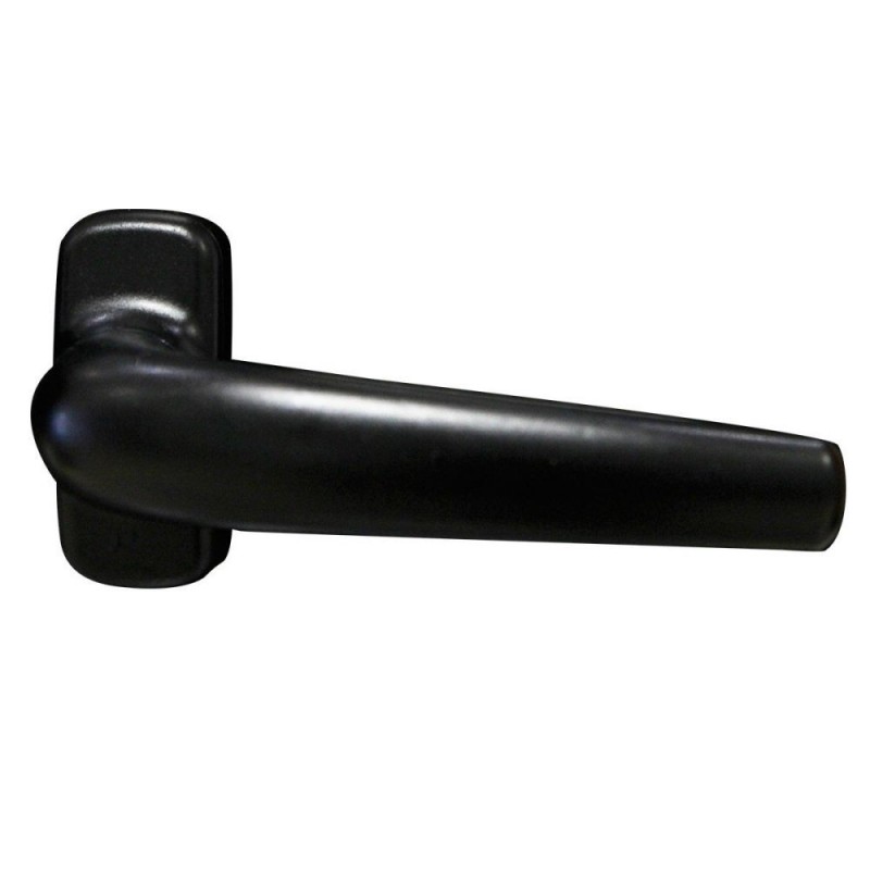 Bequille alu verni noir