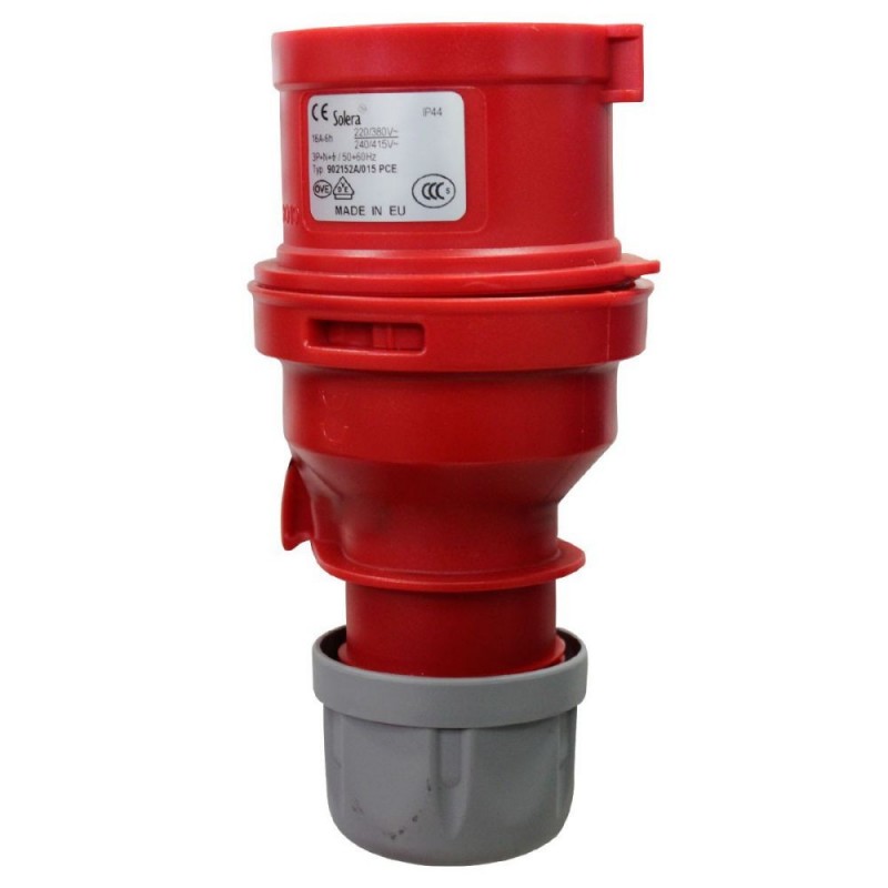 Fiche industrie 3P+T 16A 220V