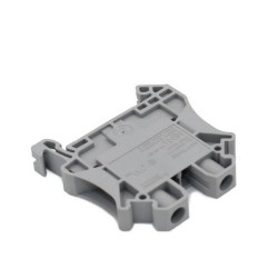 Bloc à bornes vissées passant 2 points 6mm2 Ivoire