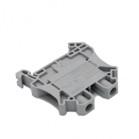 Bloc à bornes vissées passant 2 points 6mm2 Ivoire