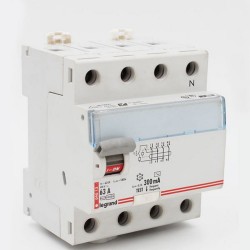 Interrupteur différentiel 63A-300mA 4 pôles