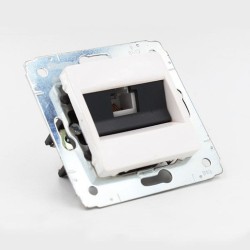 Cariva mécanisme prise RJ11 blanc