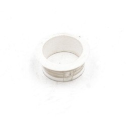 Rosace plast. blanc 19mm