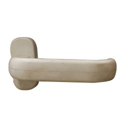 Ensemble de portepoignée plastique noir ressort*