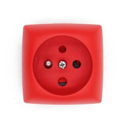 Interrupteur mécanique saillie 2P+T-16A à détrompage