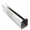Rail de guidage 6ml pour portail autoportant 58x70mm