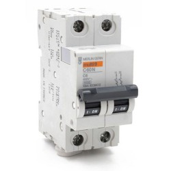 Disjoncteur C60N 2P 6A C