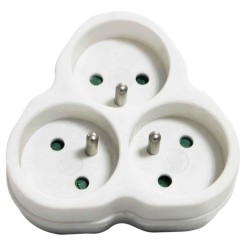 Multiprise Triplite 2P+T 16A