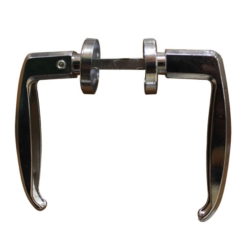 Poignée de porte métallique carré de 7