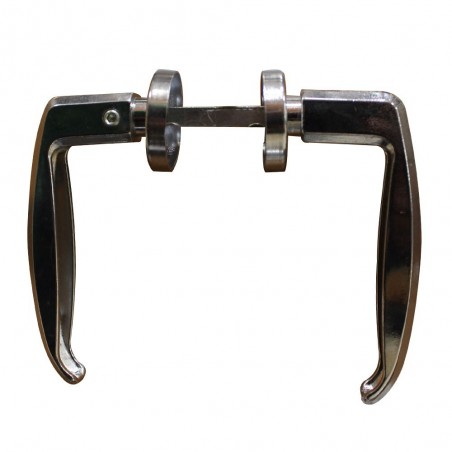 Poignée de porte métallique carré de 7