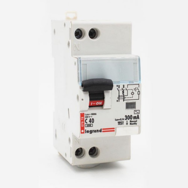 Disjoncteur différentiel monobloc Phase + Neutre DX3