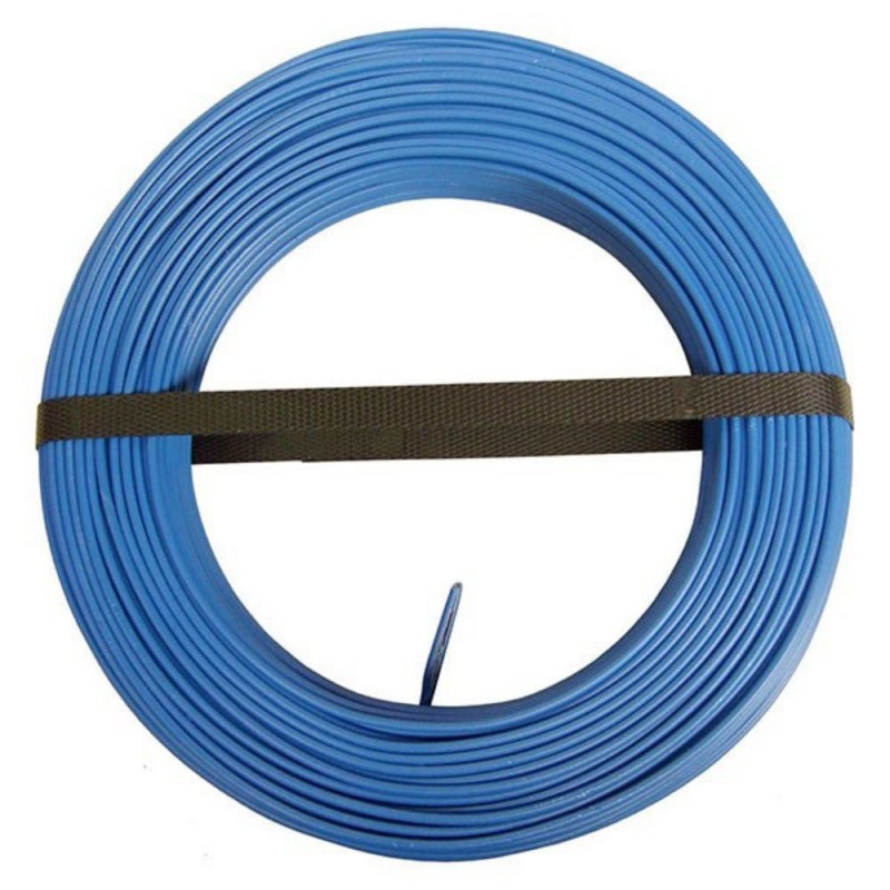 Cable isolé souple 4mm² bleu (rl de 100ml)*