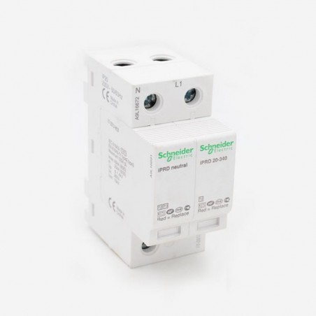 Parafoudre avec report signalisation 1P+N Acti9 iQuick PRD20r