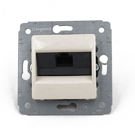 Cariva mécanisme prise RJ45 cat. 6 IVOIRE