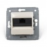 Cariva mécanisme prise RJ45 cat. 6 IVOIRE